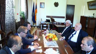 Руководитель РГУ нанёс визит в Армению